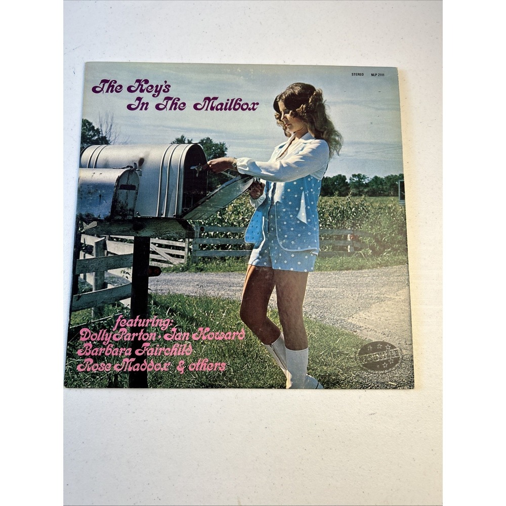 Various - The Key's In The Mailbox (LP, Comp) Dolly Parton‎ VG+++ VTG